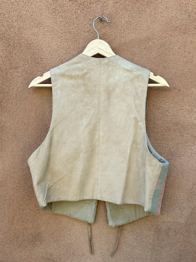 Boucher of Santa Fe Kilim & Lambskin Vest