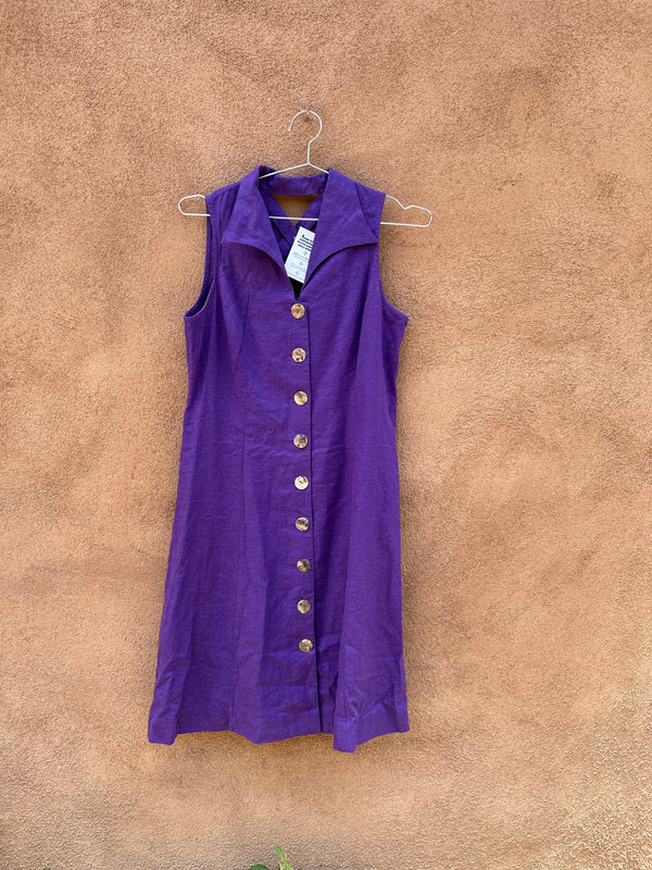 Totally 90's Purple Cotton Dress