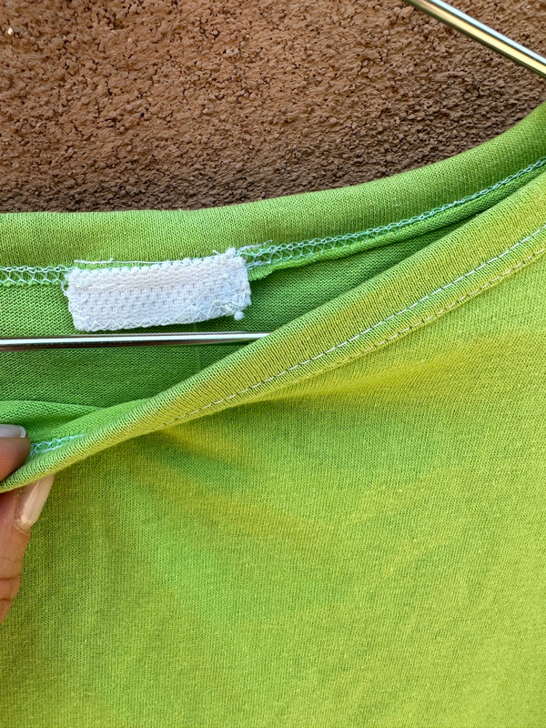 Amazing Green Shirt with Fringe