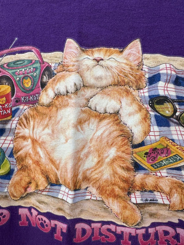 Do Not Disturb Beach Kitty T-shirt