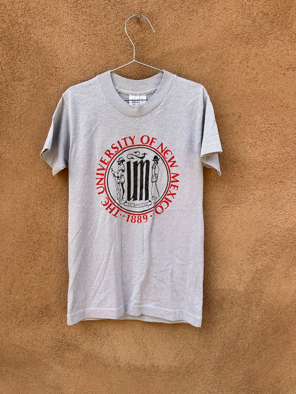 1980's Kid's University of New Mexico Gray T-shirt
