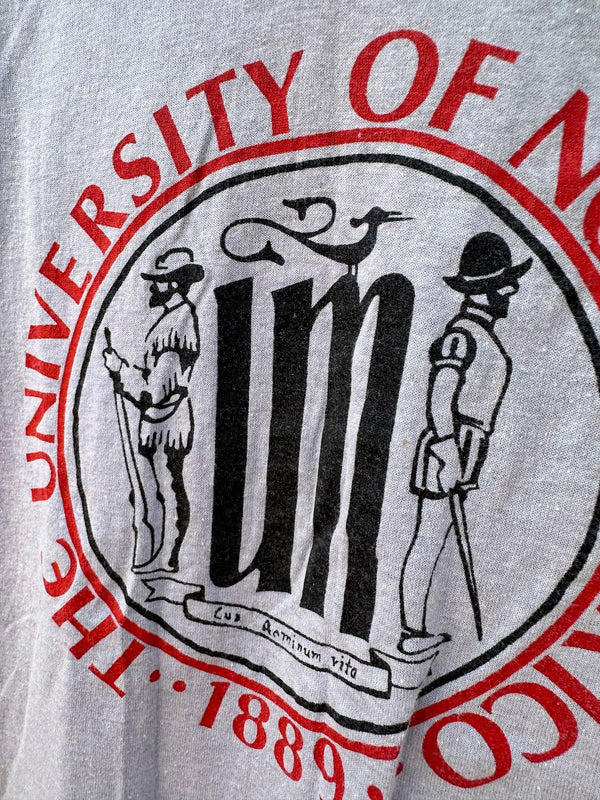 1980's Kid's University of New Mexico Gray T-shirt