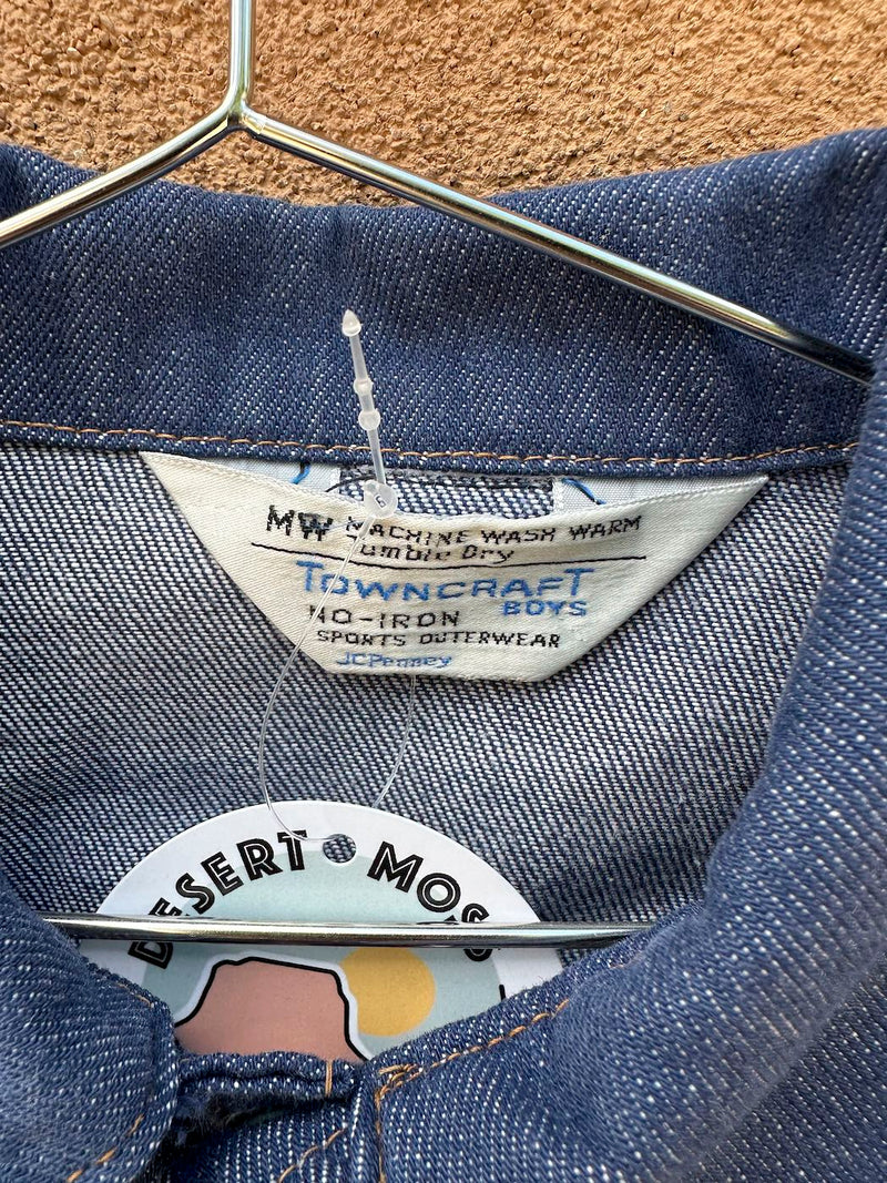 JCPenny Co. Towncraft Selvedge Denim 1970's Jacket