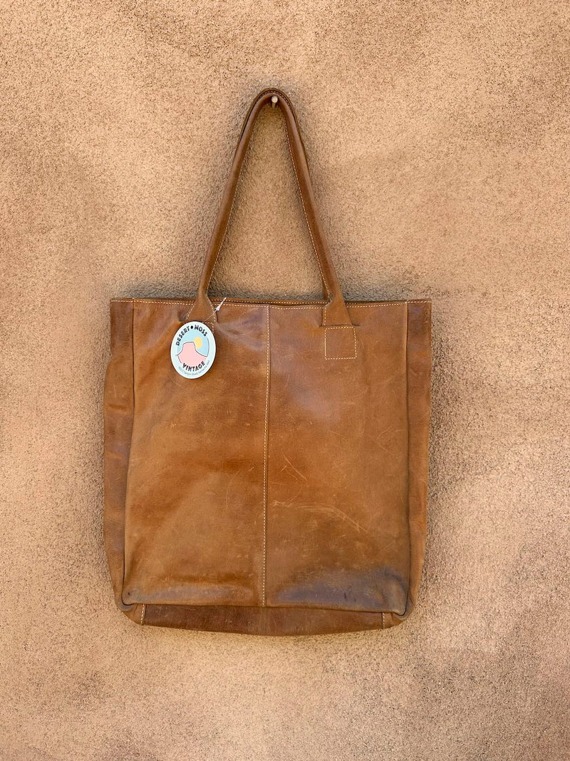 Raven & Lily Brown Leather Tote Bag