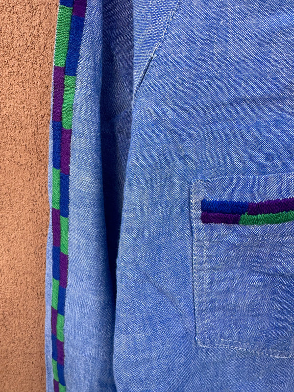 Guatemalan Stitch Cotton Shirt