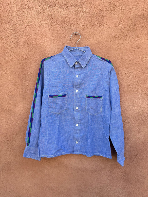 Guatemalan Stitch Cotton Shirt