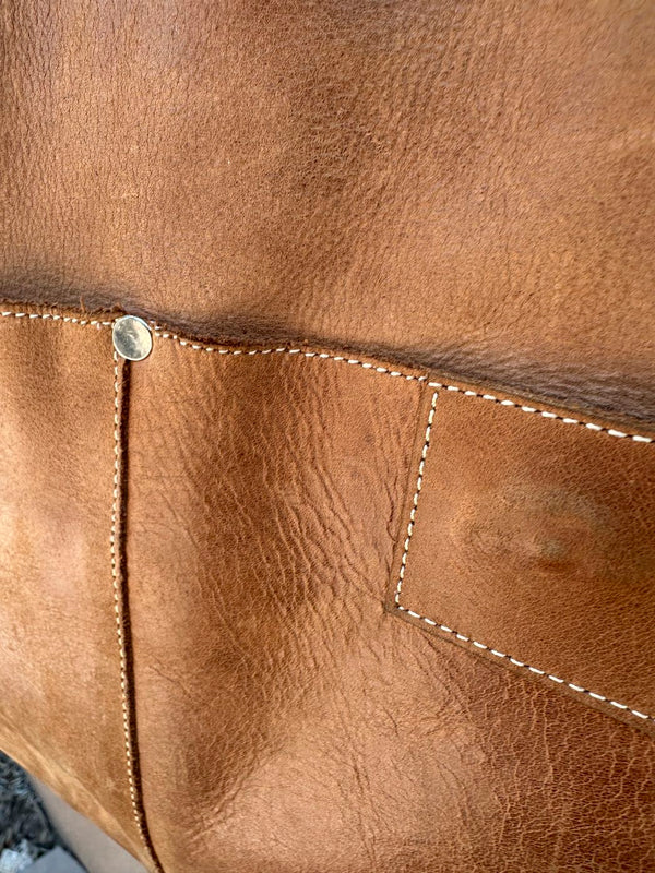 Raven & Lily Brown Leather Tote Bag