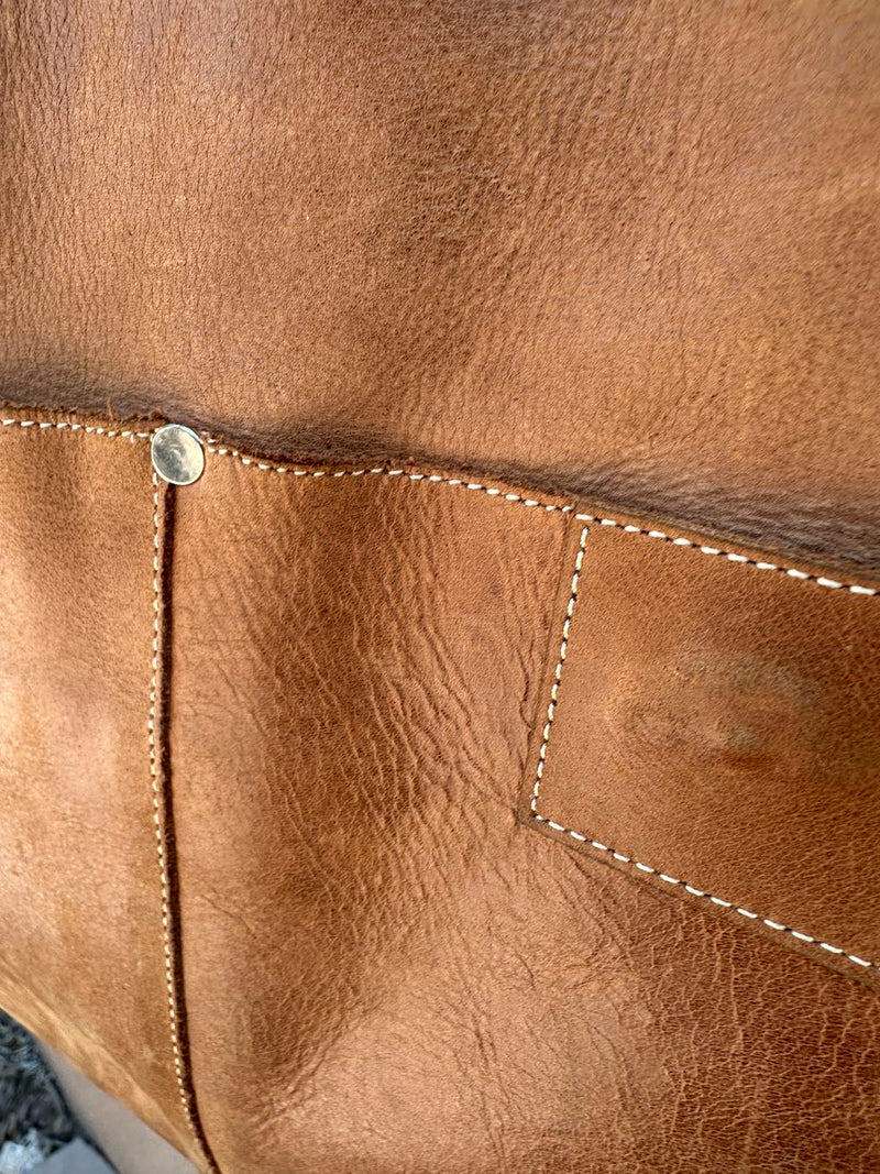 Raven & Lily Brown Leather Tote Bag