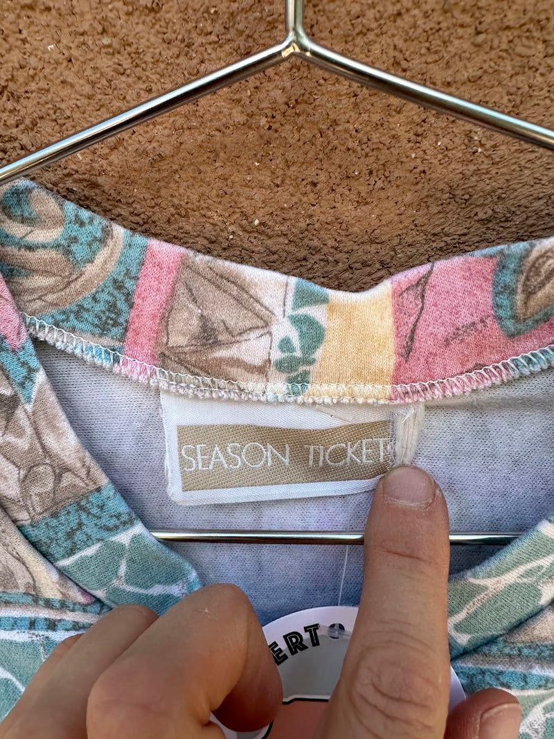 Season Ticket Cropped Blouse