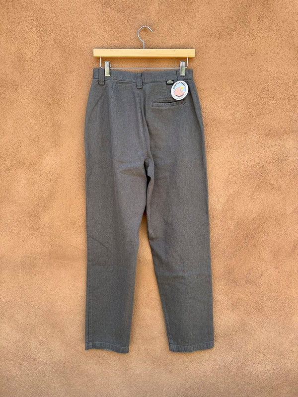 Gray Lee Casuals Slacks, 8M, waist 27