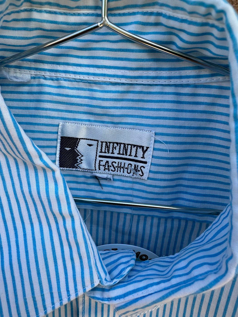 Striped Infinity Fashions Rhinestone (rear) Shirt