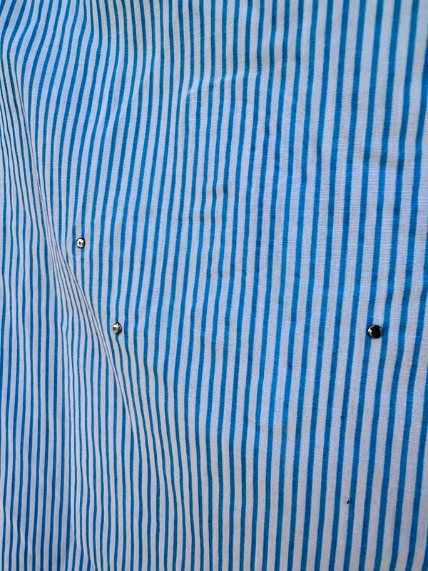 Striped Infinity Fashions Rhinestone (rear) Shirt