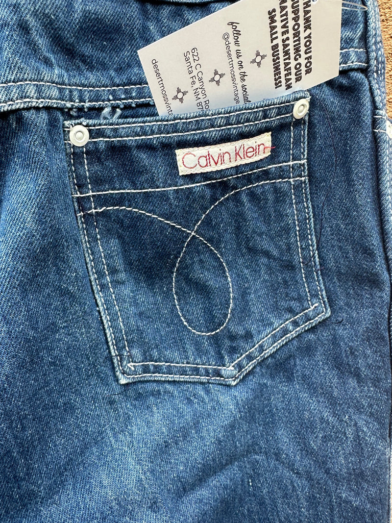 1980's Calvin Klein Jeans - Size: 13, Waist: 27/28