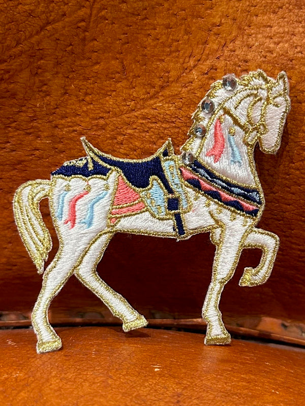 Carousel Horse Patch (right facing)