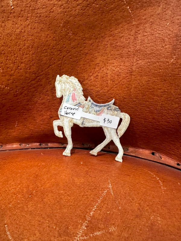 Carousel Horse Patch (right facing)