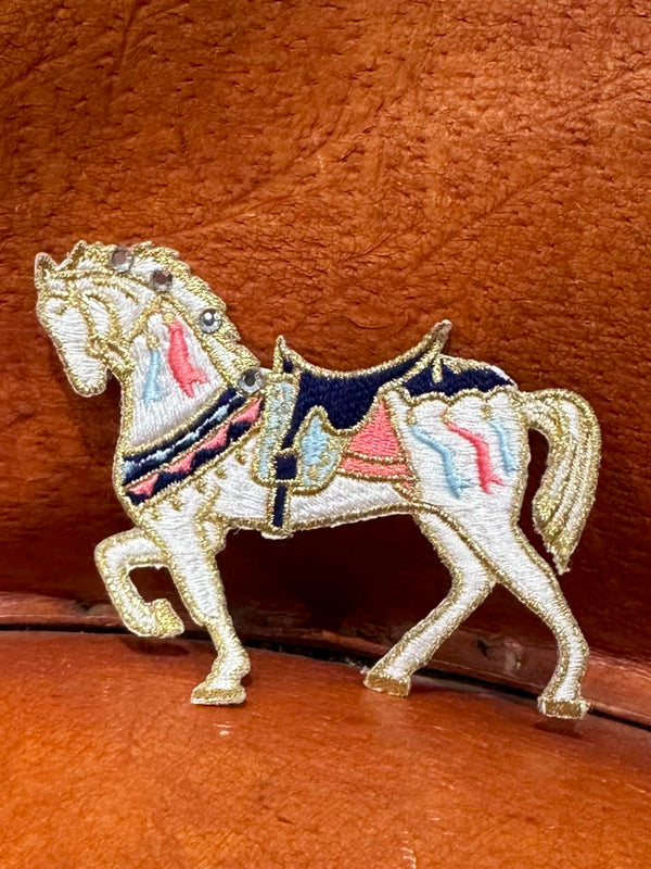 Carousel Horse Patch (left facing)