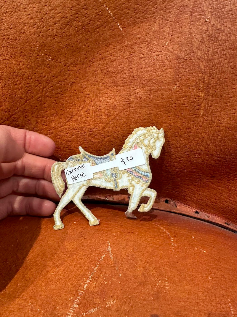 Carousel Horse Patch (left facing)