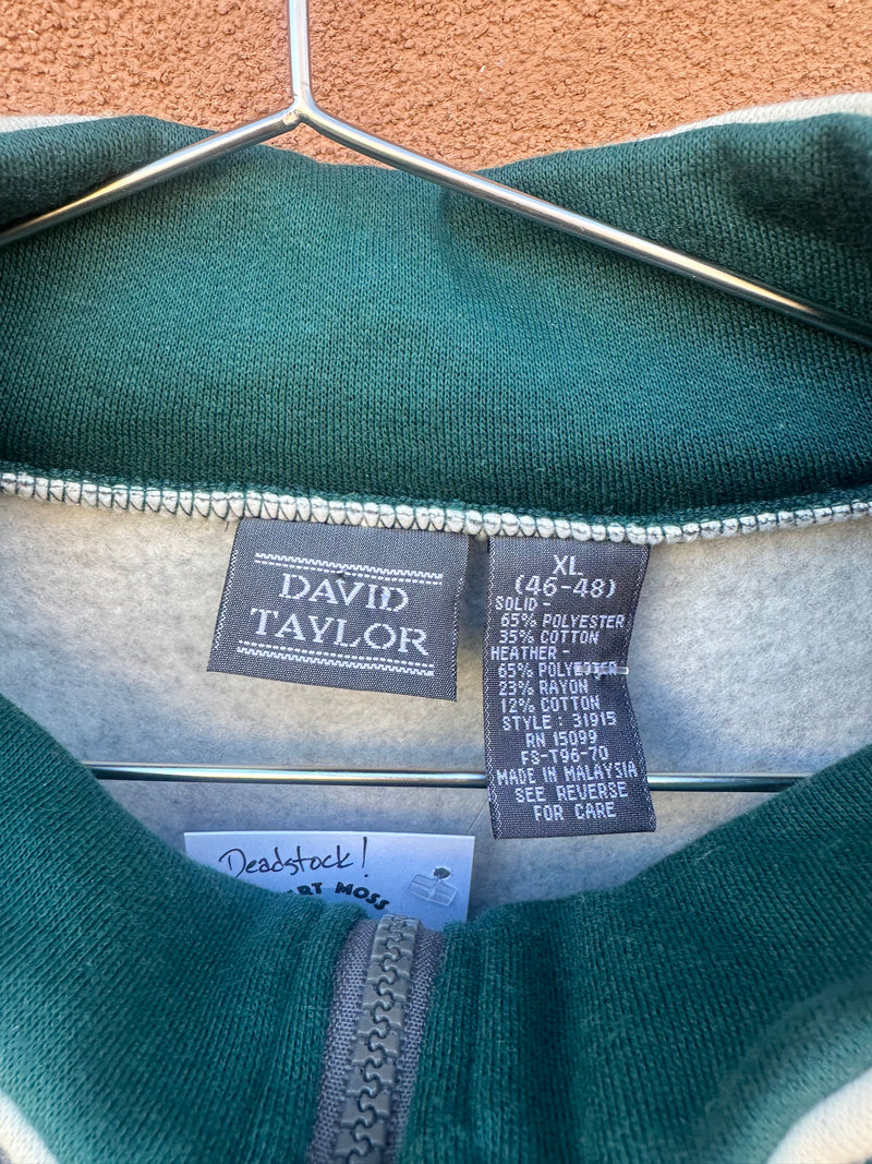 Deadstock David Taylor 1980's Colorblock Sweatshirt