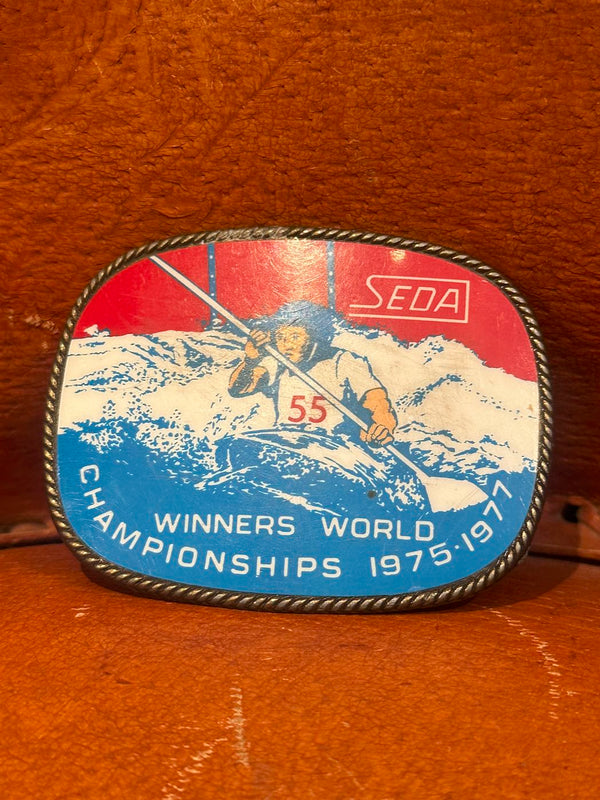 SEDA Kayaks 1970's Championship Buckle
