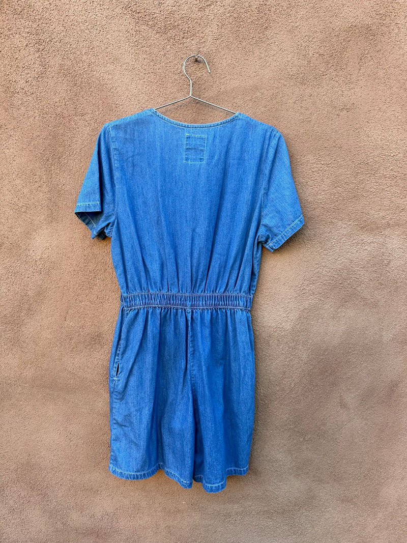 Studio Wear Petite Denim Romper