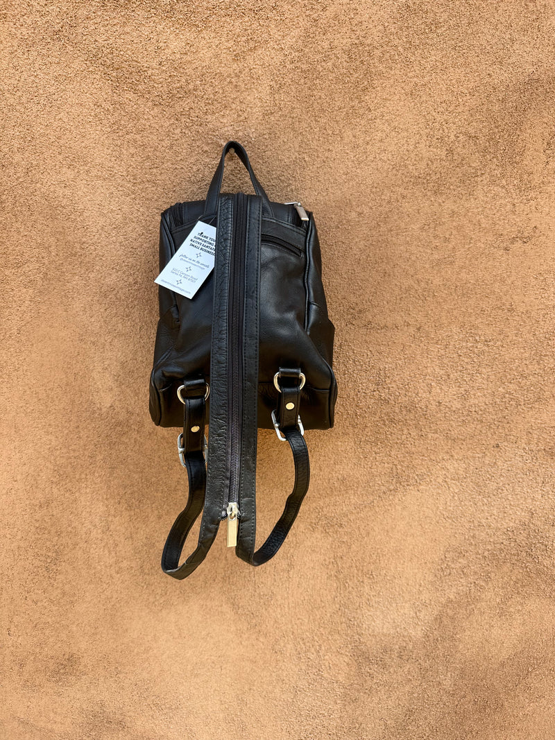 Wilson leather backpack purse Clearance