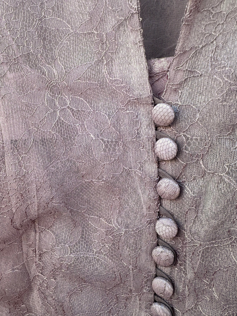 1930's Era Lace Dress & Jacket Set