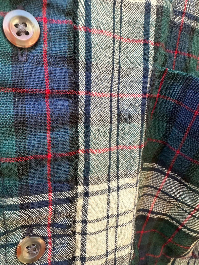 1990's Sir Pendleton 100% Wool Plaid Pendleton Shirt - as is