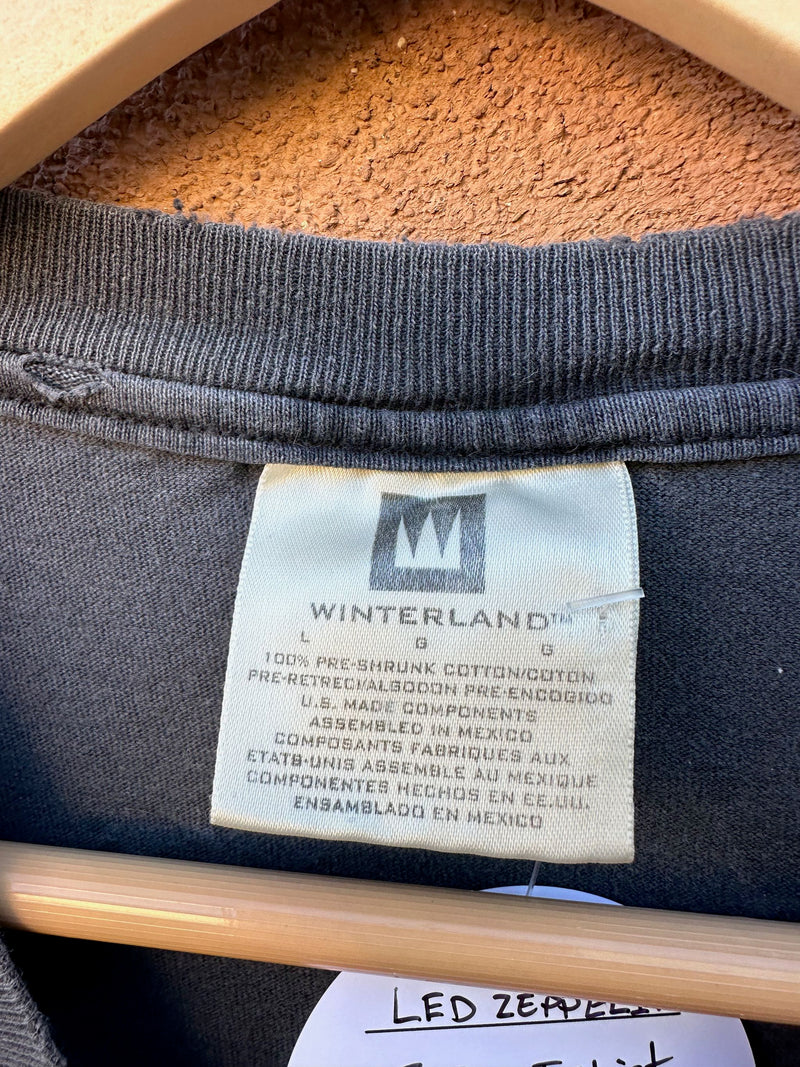 Led Zeppelin Zoso T-shirt - Winterland Label