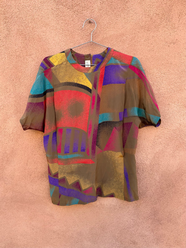 Ellen Tracy by Linda Allard Silk Blouse