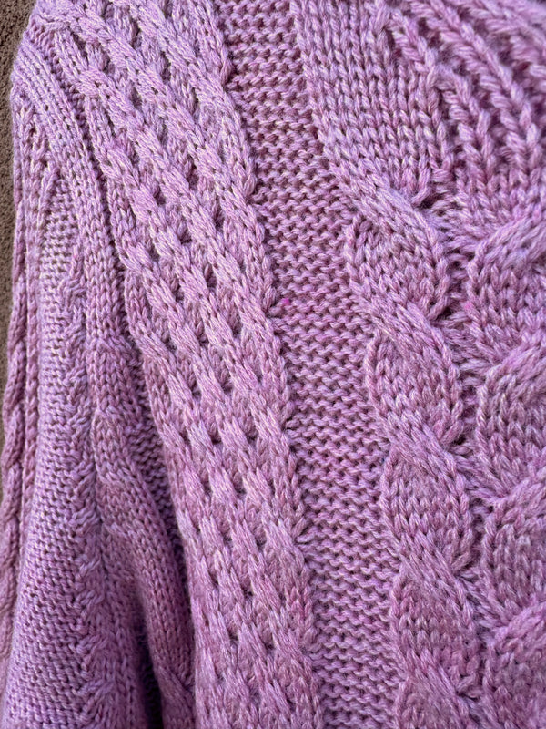 Pink Sweater Dress - Wool Blend