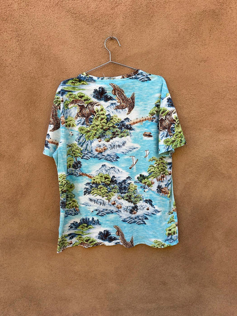 Polo Ralph Lauren Golden Eagle All Over Print T-shirt