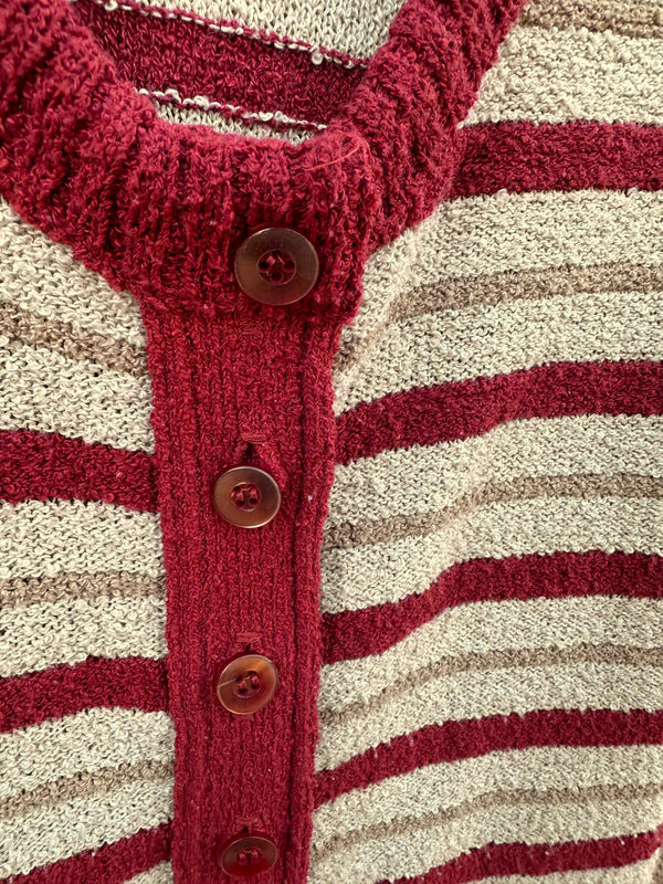 1960's Talbott Button Up Sweater Vest