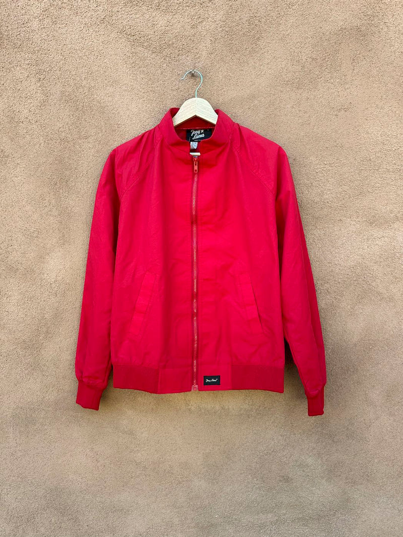 Red Tony Lama Lightweight 1980's Western Jacket