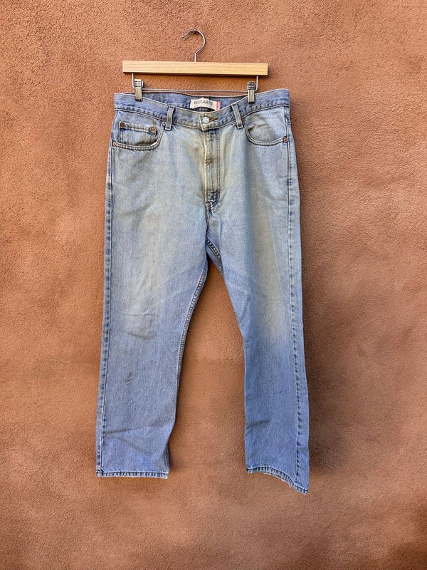 Levi's 505 Light Wash Jeans 36 x 30