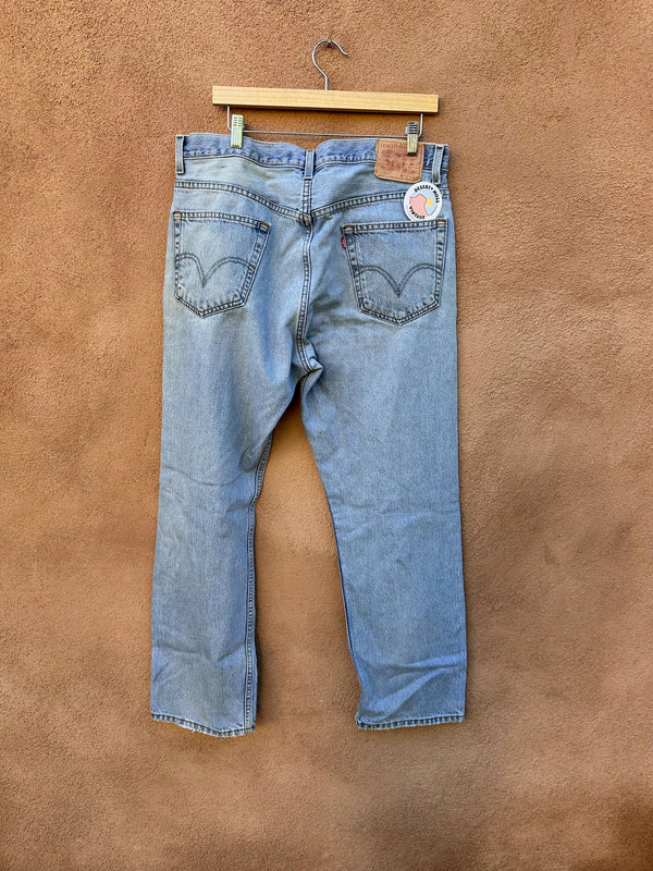 Levi's 505 Light Wash Jeans 36 x 30