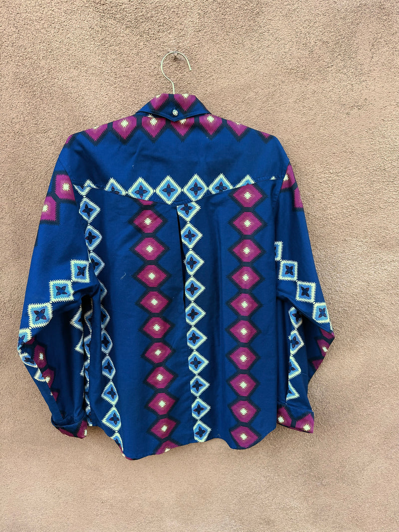 Santa Fe Style Wrangler Long Sleeve Blouse