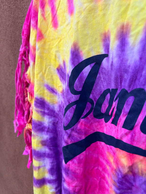 Jamaica Tie Dye Fringe T-shirt