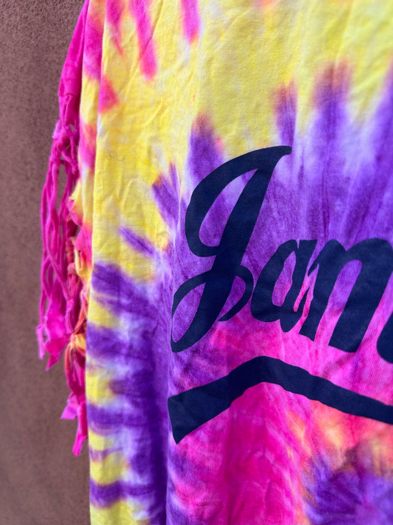 Jamaica Tie Dye Fringe T-shirt