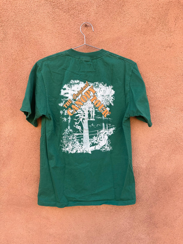 The Original Canopy Tour Costa Rica T-shirt - as is