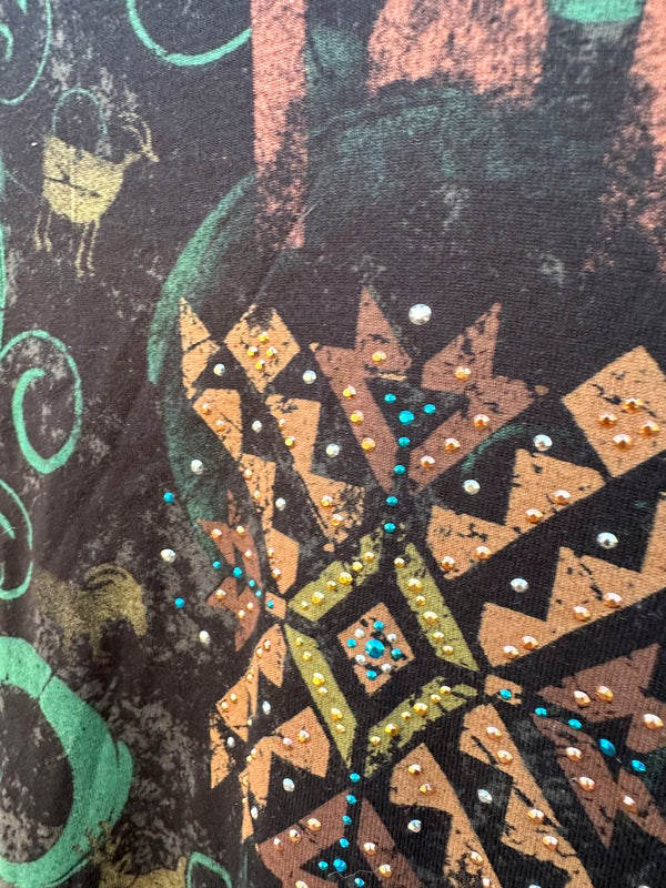 Cactus Bay Petroglyph Blouse