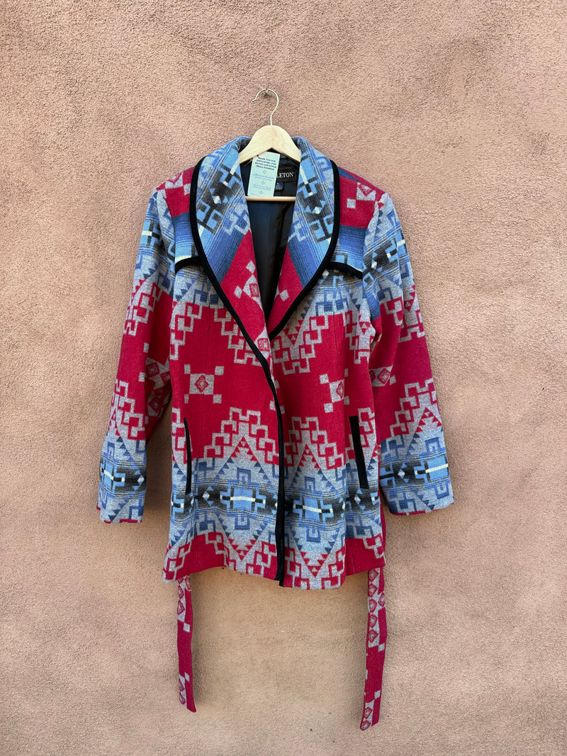 Pendleton Belted Coat - XL