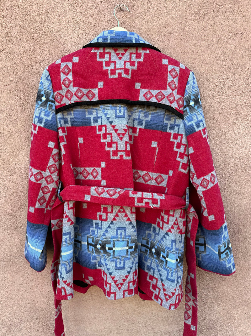 Pendleton Belted Coat - XL