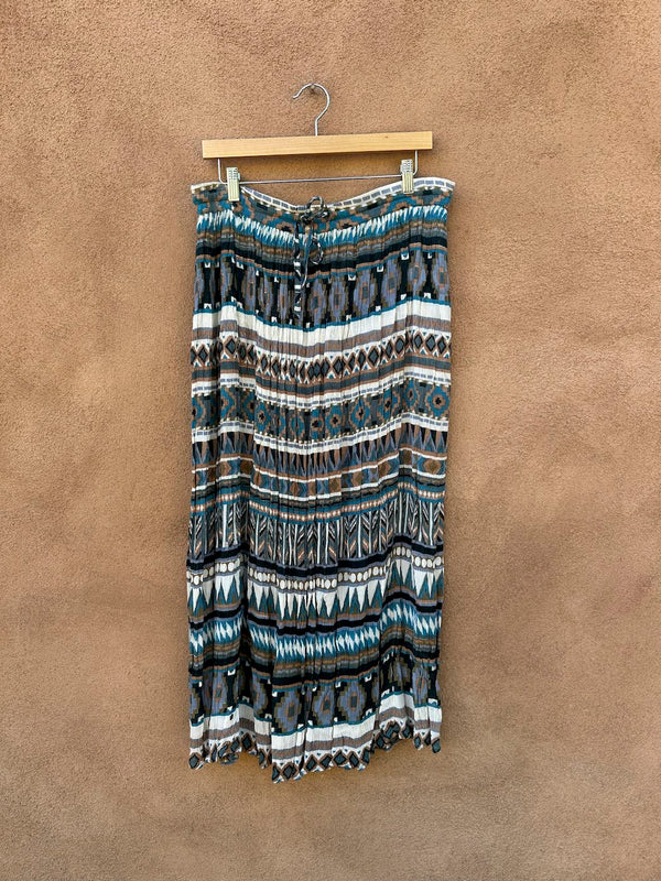 Southwest Boho Maxi Skirt by Her Style