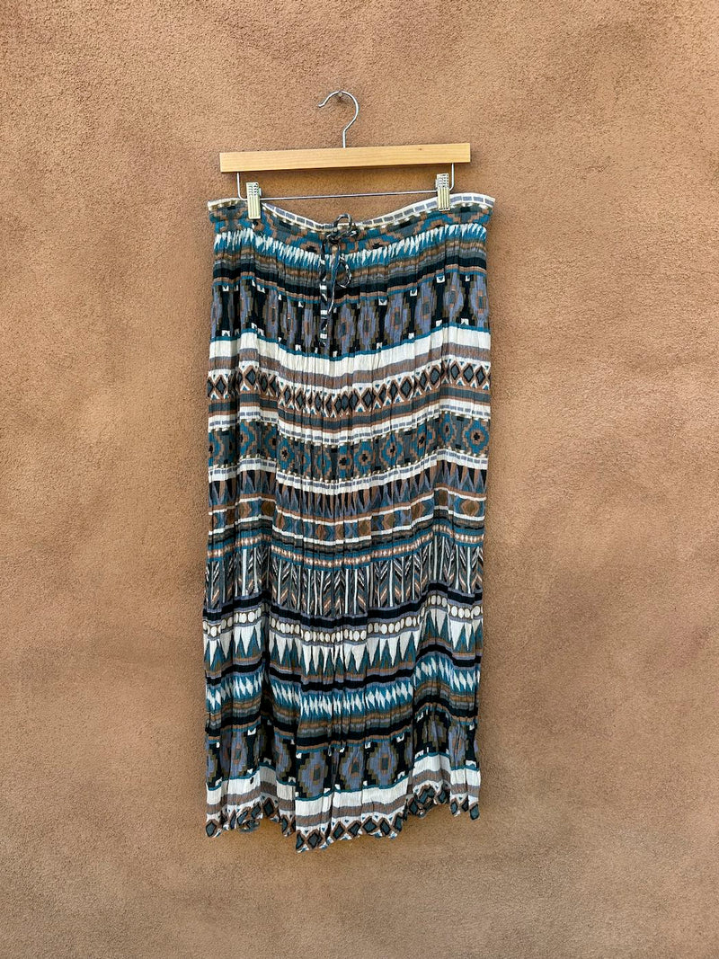 Southwest Boho Maxi Skirt by Her Style