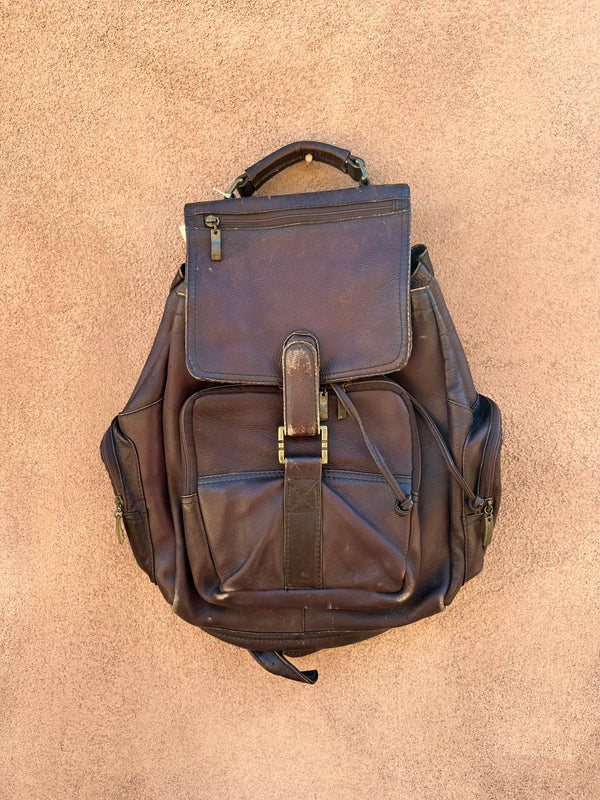 Adventure Bound Leather Backpack