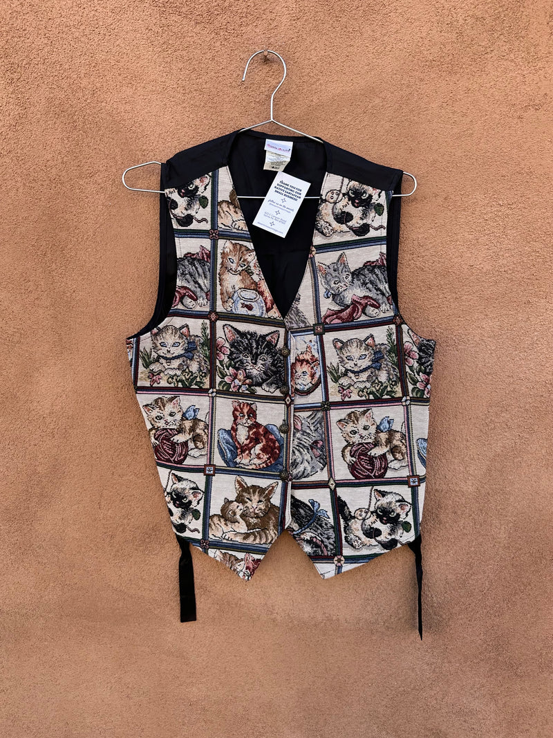 Jacquard Kitty Vest