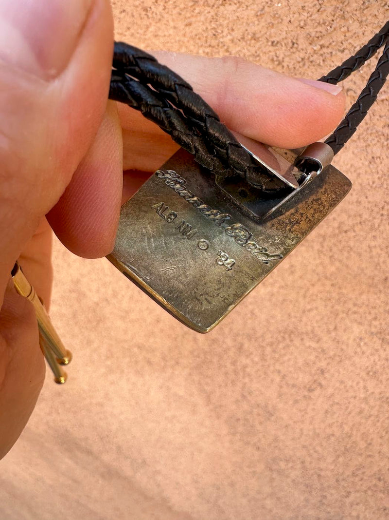 1970's Kenneth Reid Bolo Tie, Albuquerque, NM