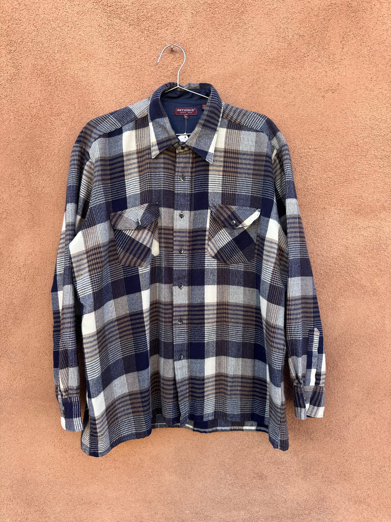 Anthony's Sportswear Plaid Flannel Shirt