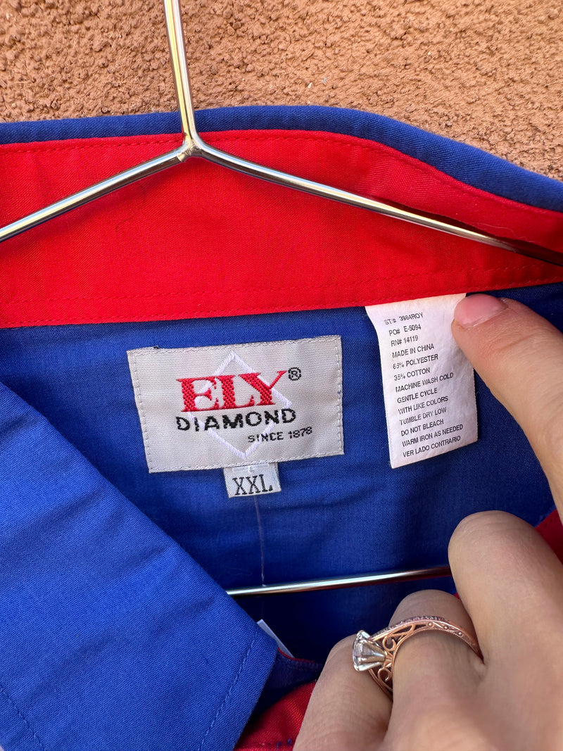 90's Ely Diamond 'Merica Western Shirt