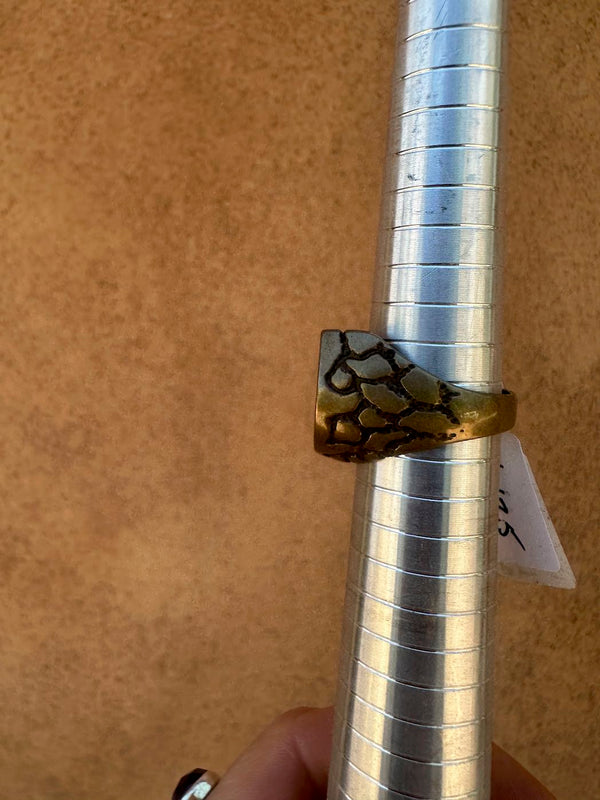 1984 C.O.P. Lucky Horse Shoe Ring